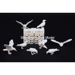 model scale dove---1.5cm height