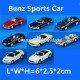 1:75 Benz metal sports car--lightless 