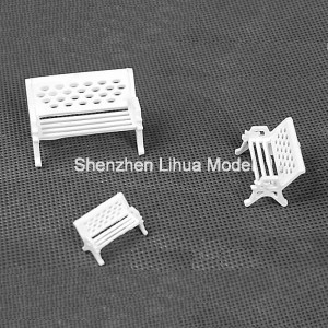 park bench chair 03--1:50/75/100