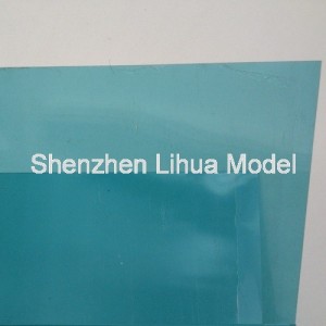 light blue PVC sheet---pale blue PVC board model material