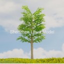simulated leaf tree 08