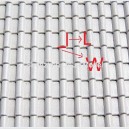 A series tile ---Architectural Model ABS roof tile sheet