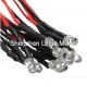 DIP LED with wire--3mm/5mm DIA.