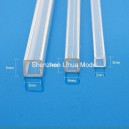 acrylic square rod-transparent clear square acrylic rod