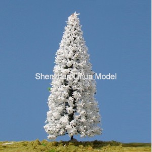 pine tree 03---architecture model scale snow pine tree 