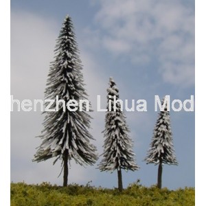 pine tree 08---architecture model scale snow pine tree 