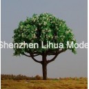 flower tree 01C---plastic model scale miniature color tree