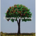 flower tree 02B---plastic model scale miniature color tree