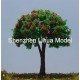 flower tree 02B---plastic model scale miniature color tree
