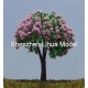 flower tree 02F---plastic model scale miniature color tree