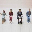 1:30 all seated color figures----model figures scale figures 