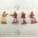 1:50 fireman color figures----model figures scale figures 