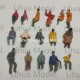 1:87 HO scale sitting figures----for model train layouts