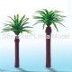 thron coconut tree---plastic architectural model tree