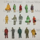 1:87 HO scale standing figures----for model train layouts
