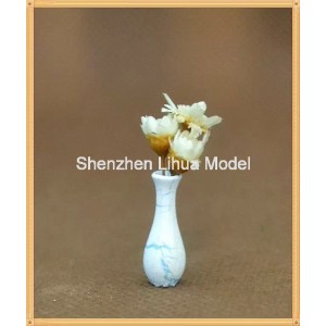 ABS flower vase 06---flower vase architectural model vase