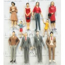 1:30 all standing scale figures----model scale figures 