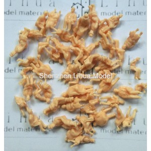 1:87 all seated skin figures----scale figures