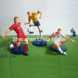 1:25 soccer figure----model figures,ABS figures 