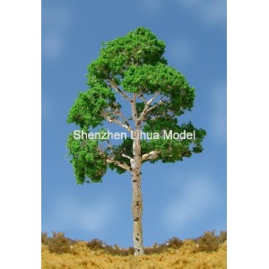 silk leaf wire tree 26--model train tree OO HO TT N scale