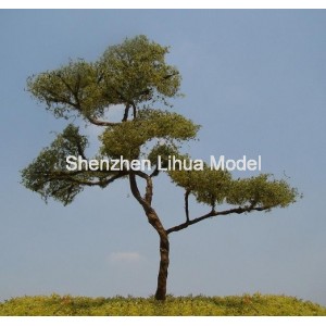 silk leaf wire tree 39--model train tree OO HO TT N scale