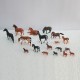 color horse--1:87 1:150 painted horse HO animals